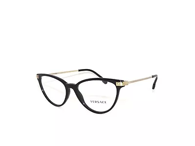 Versace 3261 GB1 54 Black  Eyeglasses • $99.99