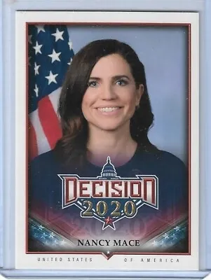 Awesome 2020 Decision ~ Nancy Mace Card #606 ~ South Carolina ~ Multiples • $4