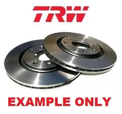 TRW Brake Disc Rotor Pair DF1414S • $188