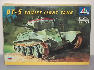 Italeri 1/35 Scale BT-5 Soviet Light Tank • $16