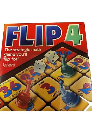 Flip 4 By Mindware Learning Math Solving Skills Strategy Board Game • $13