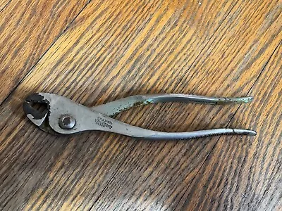 $19.99 • Buy SNAP ON Vacuum Grip 308 Battery Pliers USA-USED VINTAGE