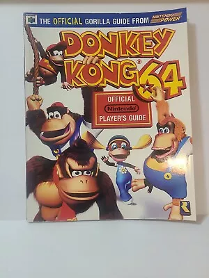 Donkey Kong 64 Nintendo Power Official Strategy Player's Guide N64  • $49.95