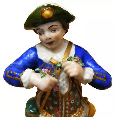 Edme Samson - Porcelain Georgian Figurine Of Spring - Copy Of Derby - Damaged • £119