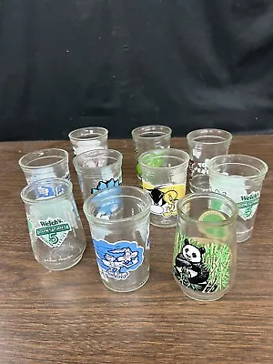 Vintage Welch's Jelly Jar / Juice Glasses 4  • $3