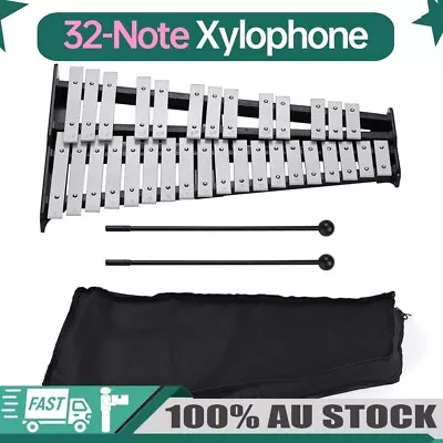 Professional 32 Note Glockenspiel With Carrying Case Xylophone For Gift AU SHIP • $93.77