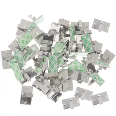  50 Pcs Retainer Holder Line Fixing Buckle Cable Wire Clips Cord Bracket • $11.10