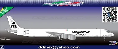 Dc-8 Mexicana  Decals  Scale 1/144 • $14.50