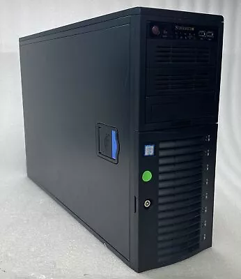 Supermicro Server Tower Xeon BOOTS E5-2620 V4 2.10GHz 64GB RAM NO HDD NO OS • $199.99