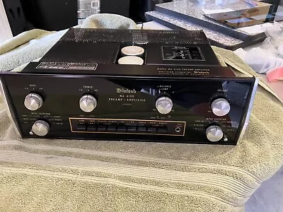 McIntosh MA 6100 Stereophonic Integrated Amplifier / Serviced / Cabinet / • $2450