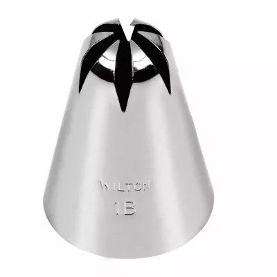 £5.98 • Buy WILTON 1B X Large Drop Flower Piping Icing Nozzle Tip Genuine