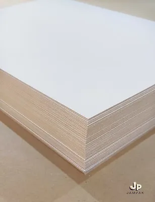Extra Thick 610gsm / 800 Microns White Backing Board BULK OFFER A5 / A4 / A3 • £189.98