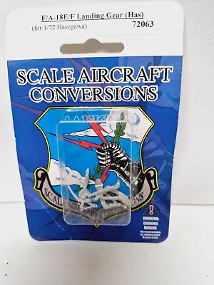 Scale Aircraft Conversion 1/72  F/A-18E/F Landing Gear Hasegawa • £5.99