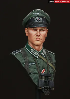 Life Miniatures 1/10th Scale Wehrmacht NCO Resin Bust Kit LM-B027 NIB • $48