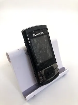Samsung C3050 Stratus EE Black Slide Mobile Phone Cracked 2.0  Screen Display    • £10.71