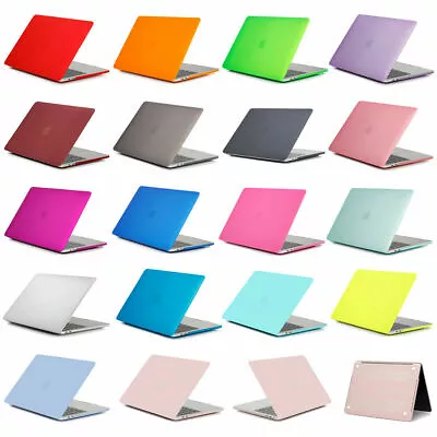 For MacBook Air Pro 11  12  13  Hard Shell Cover Matte Transparent Laptop Case • £20.39