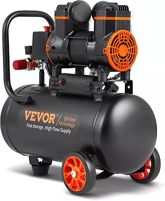 VEVOR 4.8 Gallon Ultra Quiet Air Compressor: Ideal For Various Applications • $229.99