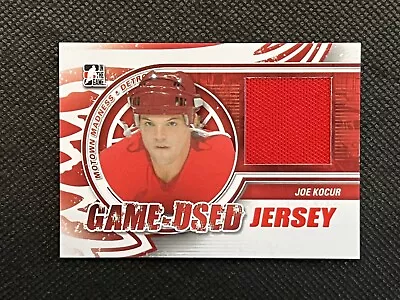 2012-13 Joey Kocur ITG Motown Madness Game Used Jersey #M-15 /140 • $11.99