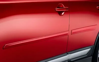 New Genuine Mitsubishi Outlander Side Protection Mould Kit- P26 Red ZJ ZK ZL • $249.95