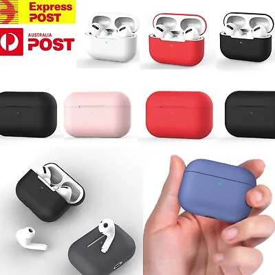 Apple AirPods PRO Silicone Gel Case Shockproof Skin Protective Cover AirPod PRO • $6.90