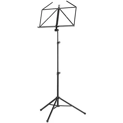 K&M 10065 Three-Piece Folding Sheet Music Stand (Black) • $63.99