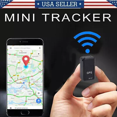 Magnetic GF07 Mini GPS Real Time Car Locator Tracker GSM/GPRS Tracking Device US • $26.49