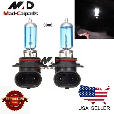 9006 100w Halogen Xenon Headlight Replacement 2x Light Bulb Lamp 6000K White  • $8.95