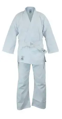 Fisticuffs Kids Children's Student Karate Aikido Suit Gi Uniform Free White Belt • £15.29