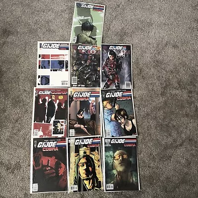 • IDW Comics Gi Joe Cobra II SET OF 10 • $45