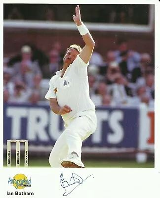 £12.99 • Buy IAN BOTHAM, Westminster Autographed Editions Colour Photo, ORIGINALLY SIGNED!