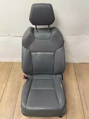 Front LH Driver Electric Seat Gray Leather Fits 14-16 ACURA MDX Tech See Tear! • $499