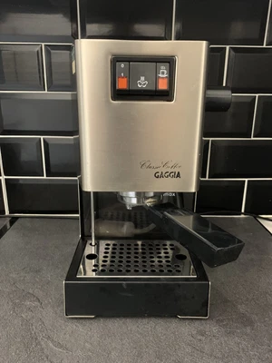 £225 • Buy Gaggia Classic Espresso Coffee Machine - 2000 - Newly Serviced - Made In Italy