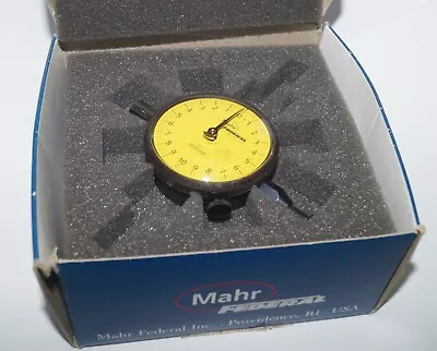 Federal-Mahr Dial Gage P1I Series P .002mm P1I-X-RC .5mm X .002mm Flat Back • $37.50