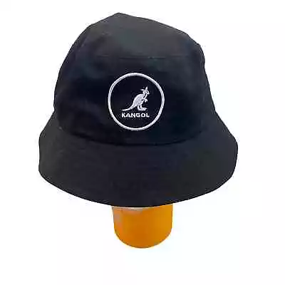 Kangol Cotton Bucket Hat Black Small Petite  • $35