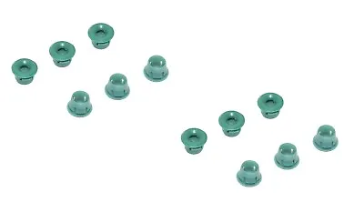 12 Pcs Of = Grommet For Rocker Panel Moulding Clips Green For BMW E32 E36 E46 • $7.99