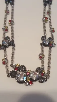 Atelier Swarovski DIsney Mickey Mouse Statement Necklace #5459864 NIB • $199