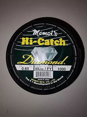 Momoi's Hi-Catch Diamond Monofilament 40lbs .65mm • $47