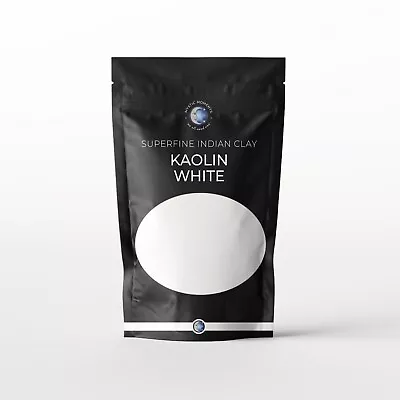 Mystic Moments | Superfine Indian Clay - Kaolin White Clay - 1Kg • £9.95