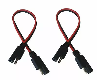 2 Pin Heavy Duty 12  18 Gauge Power Cord Cable Quick Disconnect Inline 2 Pack • $7.20