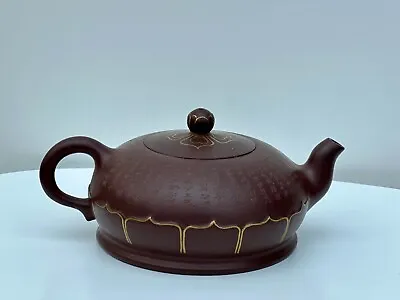 Traditional Handmade Yixing Clay Teapot Zisha Teapot Stamped And Boxed • £70