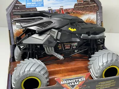 Monster Jam Official Batman Monster Truck Collector Die-Cast Vehicle 1:24 S19 • $23.98