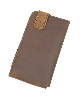 Vagarant Traveler Full Grain Leather Slim Simple Compact Card Cash Holder A592 • $17