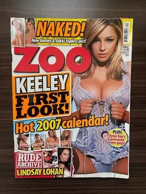 £35 • Buy Zoo Magazine 6th - 12th October 2006 Keeley Hazell 2007 Calendar Jakki Degg 138