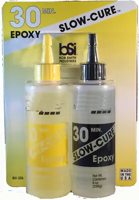 BSI Slow Cure 30 Minute Epoxy 9oz(gl7206) • $24.77