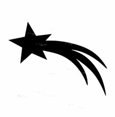 £2.99 • Buy Shooting Star Vinyl Decal For Car Laptop Window Bumper Wall Truck