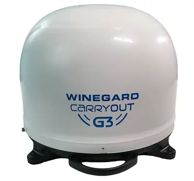 Winegard GM-9000 Carryout G3 Portable Automatic Satellite TV Antenna White READ • $120