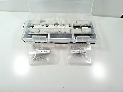 MOLEX CONNECTOR KIT 062 BUY ONLY WHAT YOU NEED  2's 3's+4's 130pins 185pcs. • $34