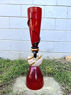 David Garcia Art Glass Postmodern NEXUS 27  Sculpture Vase - Signed 2006 • $599.96