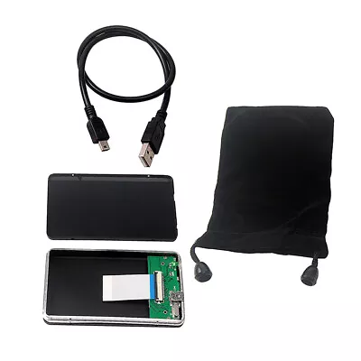 1.8 Inch ZIF/CE 40pins HDD Enclosure USB 2.0 External Case Box For Hard Disk • £11.39