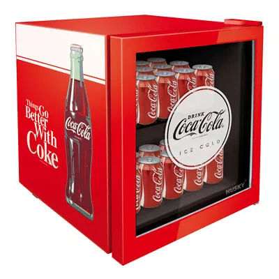 Husky 48L Glass Door Coca-Cola Indoor Bar Fridge Coke (CKK48-130-AU-HU.1) • $329